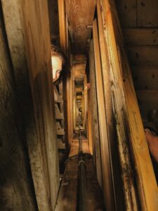 Mines de sel de Wieliczka escaliers