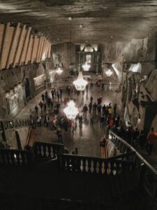 Mines de sel de Wieliczka grande salle
